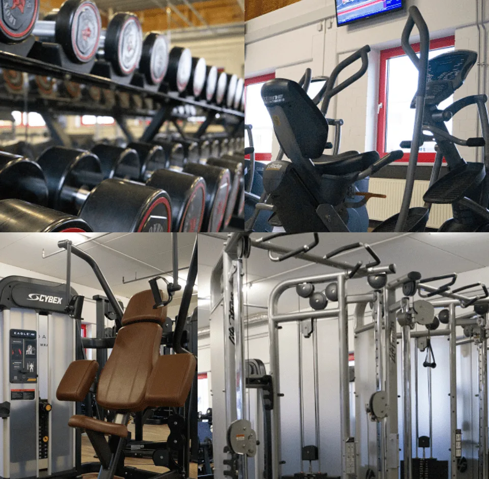 Trainingsbereich · Ixmal MEHR FITNESS Aschaffenburg