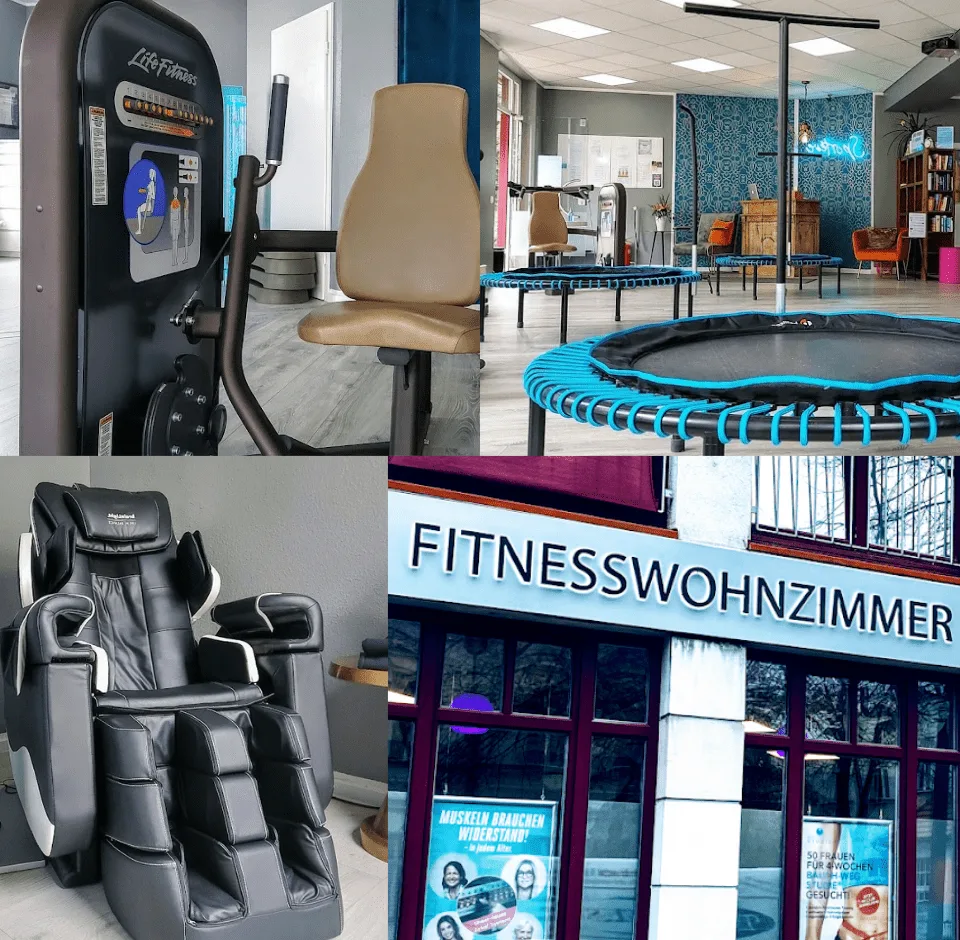 Trainingsbereich · Sporteve Potsdam Frauenfitness Fitnesswohnzimmer