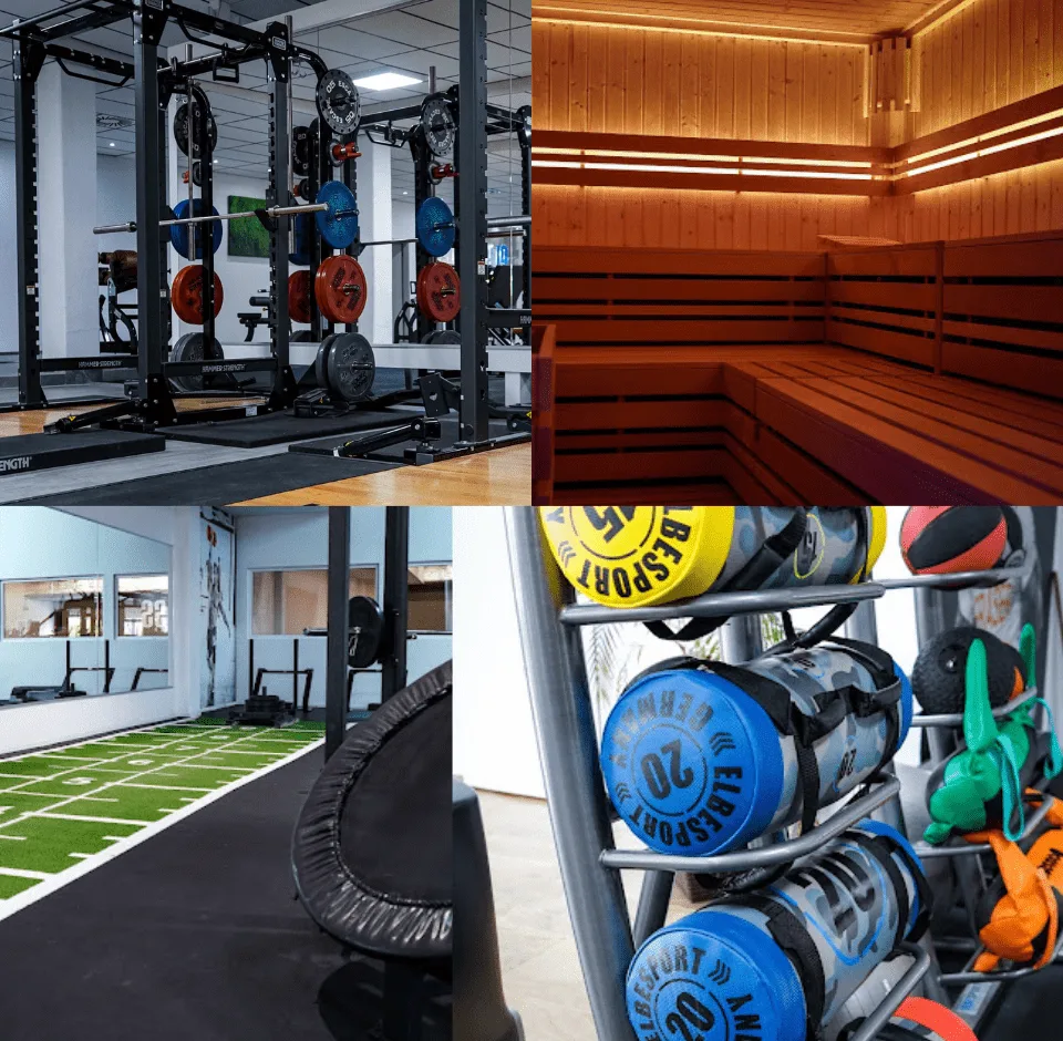 Trainingsbereich · Elbfitness Lüneburg
