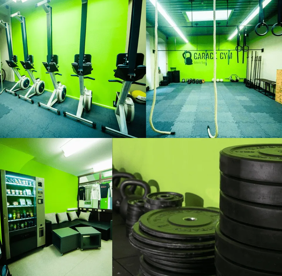 Trainingsbereich · Garage Gym Wien
