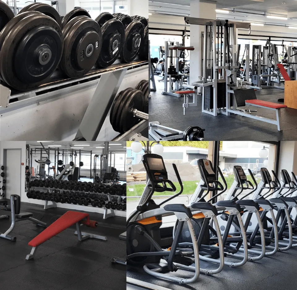 Trainingsbereich · Top-Gym Luzern