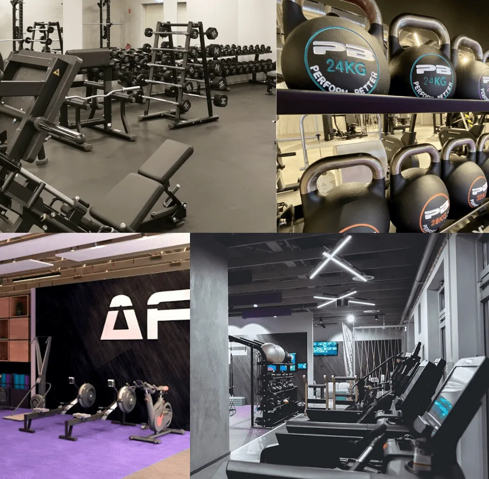 Trainingsbereich · Anytime Fitness Germany Zentrale Gütersloh