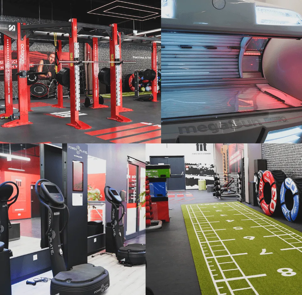 Trainingsbereich · Clever Fit Fitnessstudio Wien Stadlau