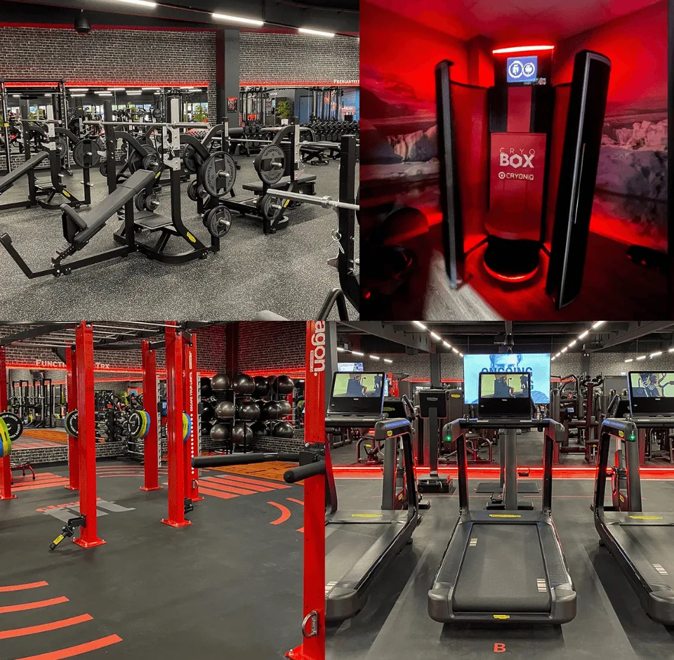 Trainingsbereich · Clever Fit Fitnessstudio Wels West