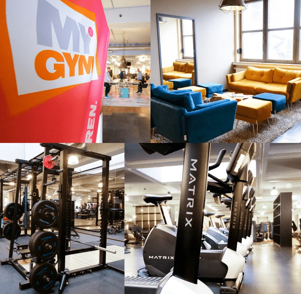 Trainingsbereich · MYGYM Fitnessstudio Frankfurt City West