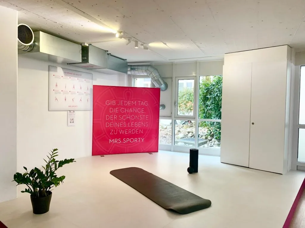 Trainingsbereich · Mrs. Sporty Club Luzern