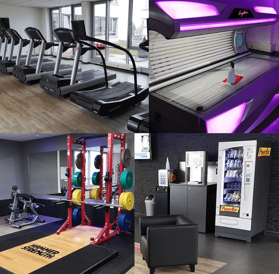 Trainingsbereich · Clever Fit Fitnessstudio Wiesbaden