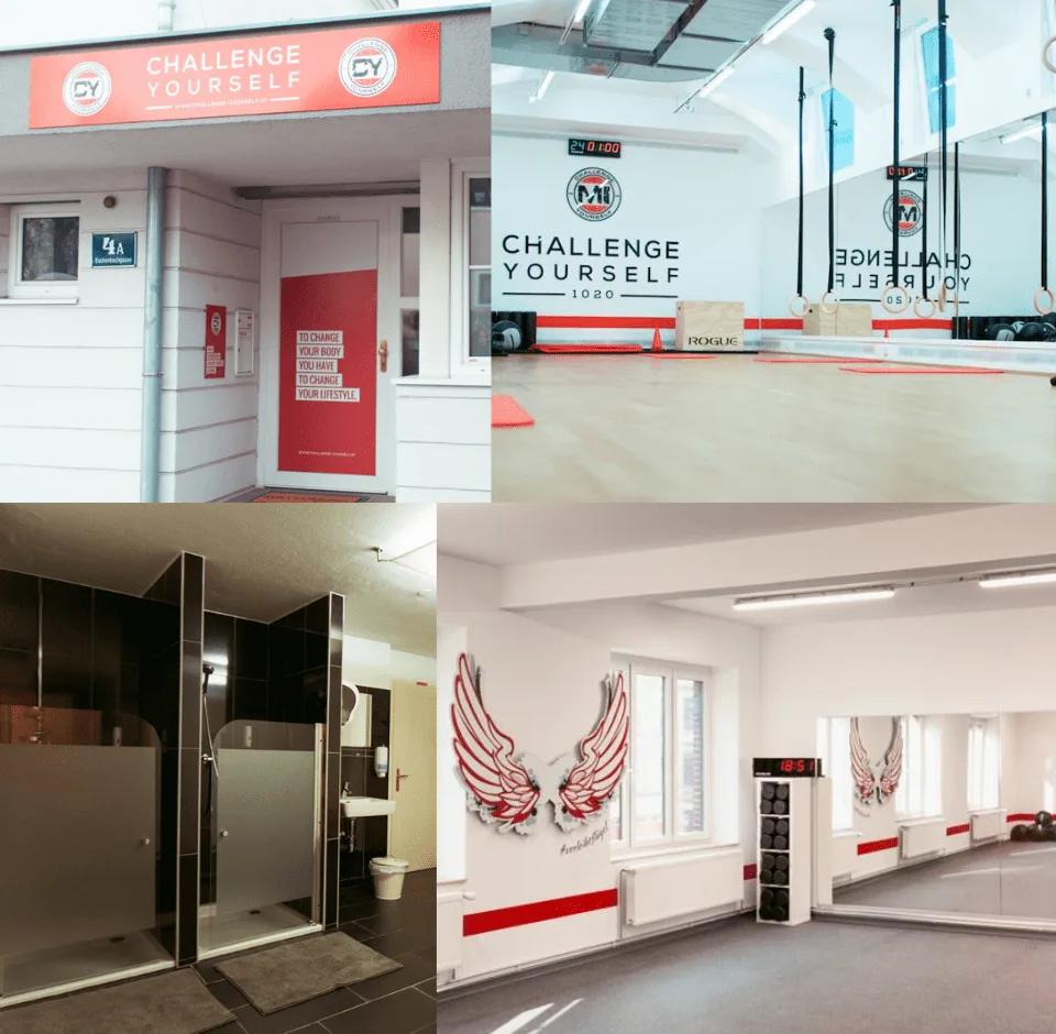 Trainingsbereich · Challenge Yourself Salzburg
