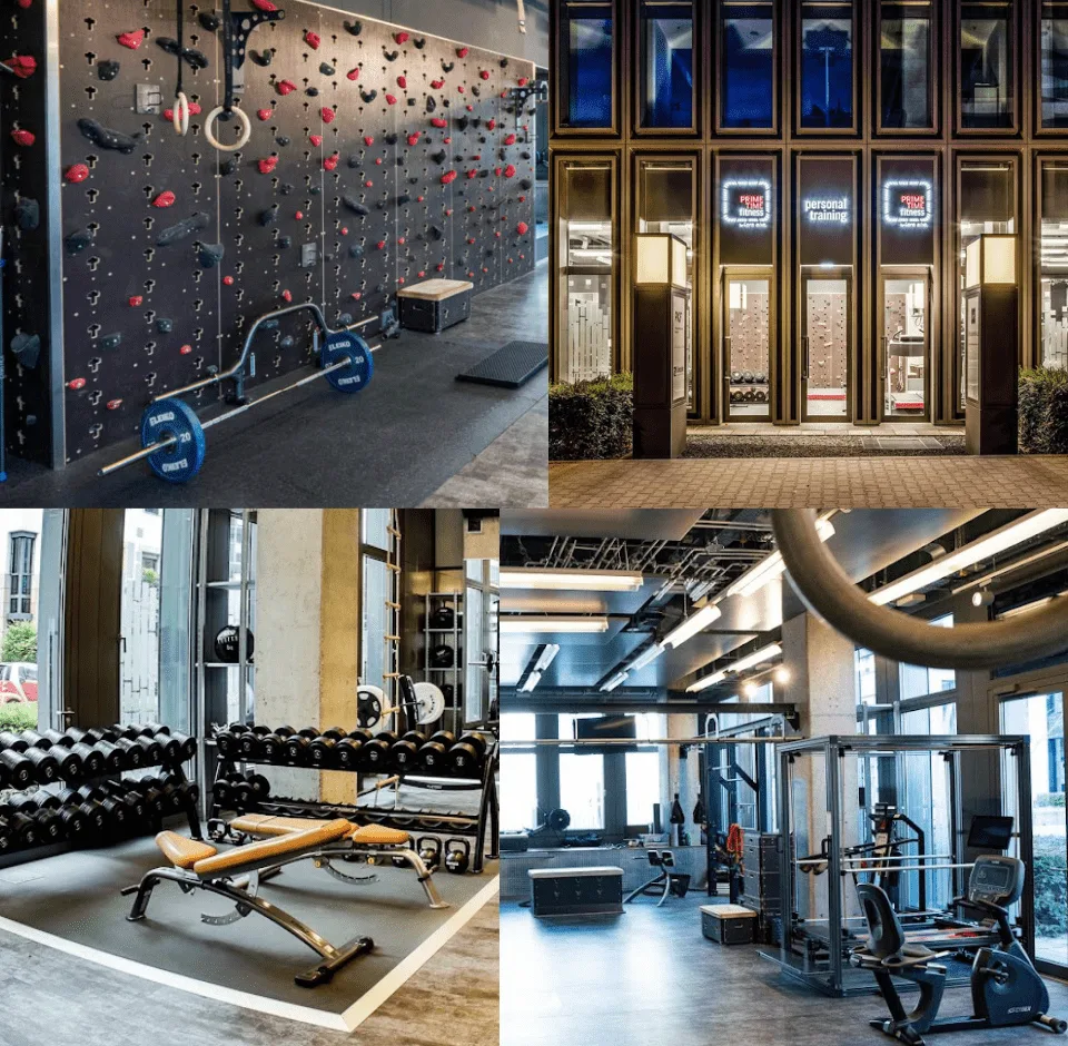 Trainingsbereich · PRIME TIME Fitness Frankfurt Romeo & Julia