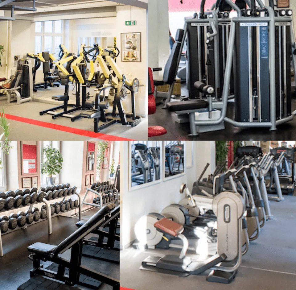 Trainingsbereich · ISC Gym Fitnesscenter Wien
