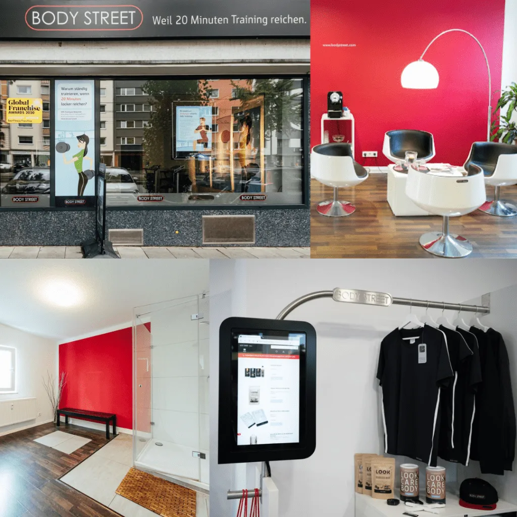 Trainingsbereich · BODY STREET Köln Chlodwigplatz EMS Training