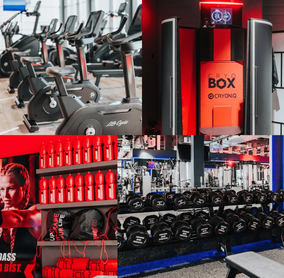 Trainingsbereich · Clever Fit St. Gallen