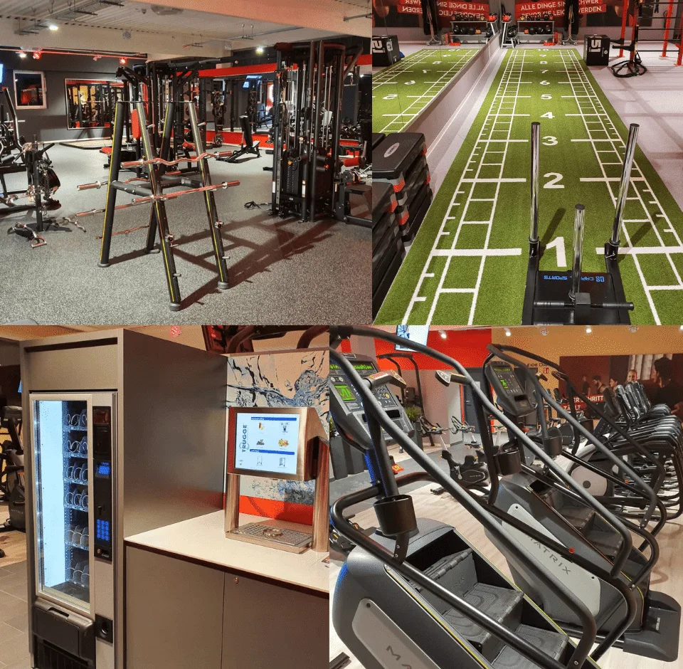Trainingsbereich · Clever Fit Fitnessstudio Siegen