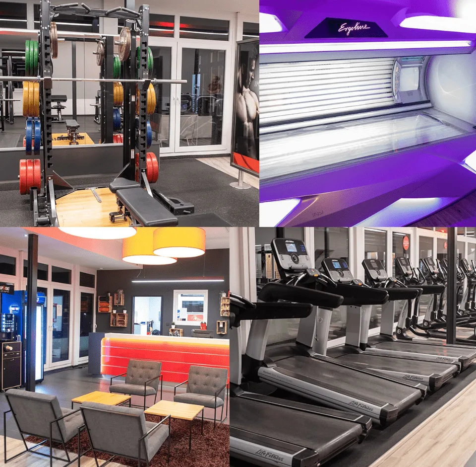 Trainingsbereich · Clever Fit Fitnessstudio Neuss