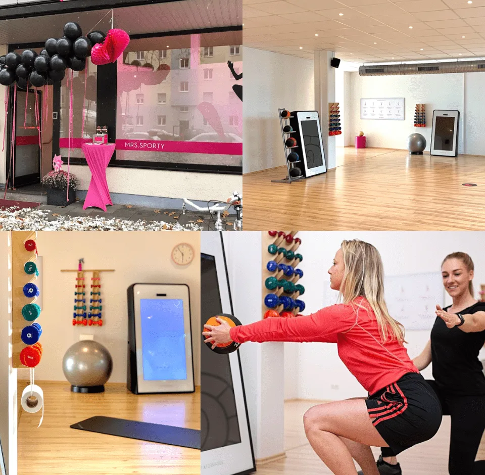 Trainingsbereich · Mrs.Sporty Frauen Fitnessstudio München-Schwabing