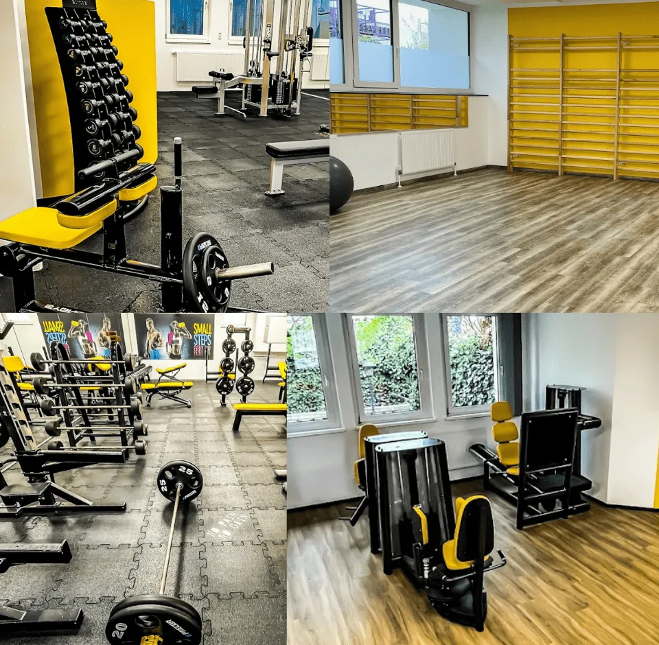 Trainingsbereich · Yellow Fitnessstudio Linz