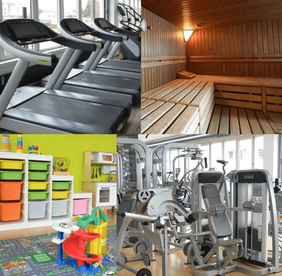 Trainingsbereich · well come Fit St. Gallen Ost