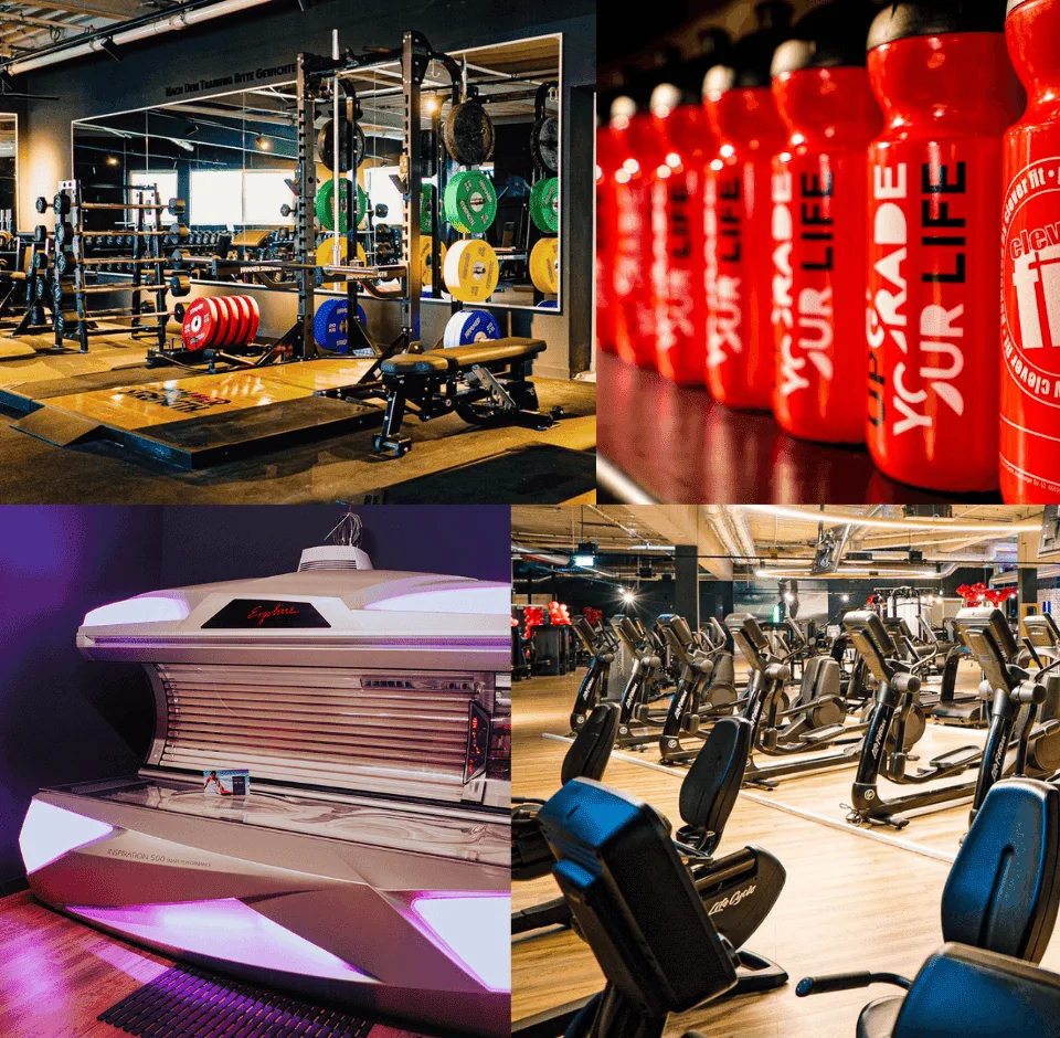Trainingsbereich · Clever Fit Fitnessstudio Bremen-Vegesack