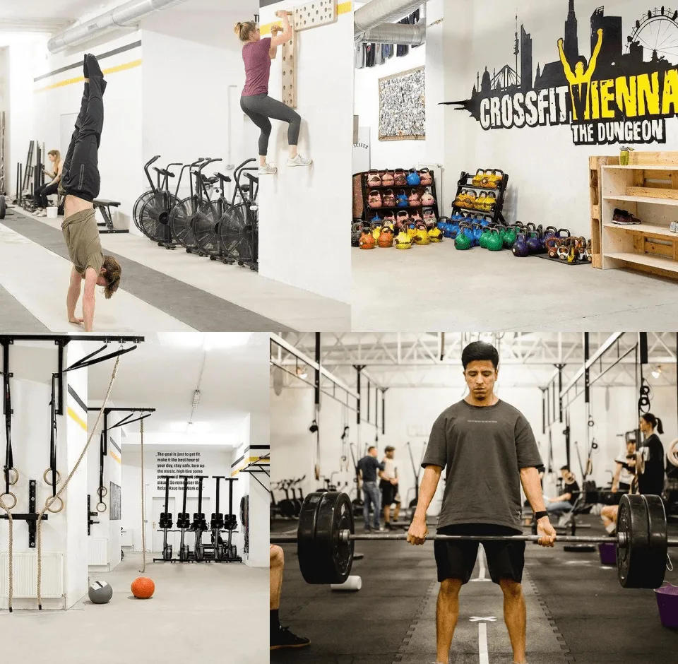 Trainingsbereich · CrossFit Vienna – The Dungeon