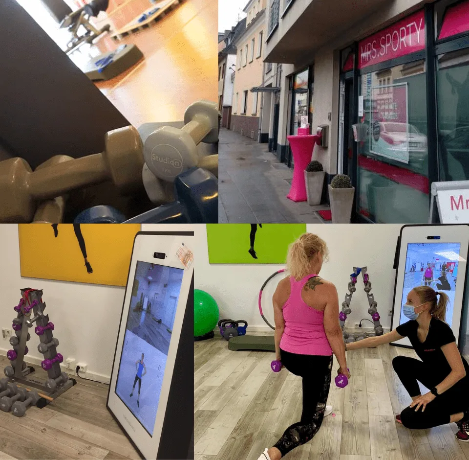 Trainingsbereich · Mrs.Sporty Frauen Fitnessstudio Köln-Rath
