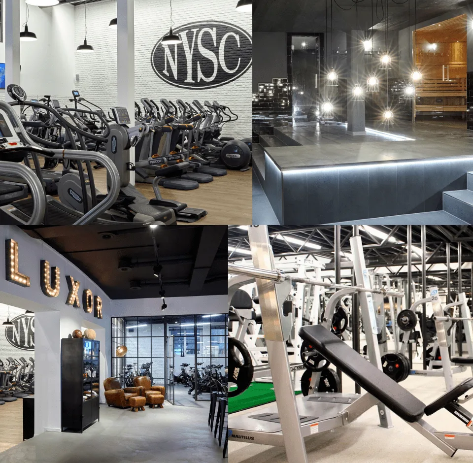 Trainingsbereich · Luxor Fitness Zürich