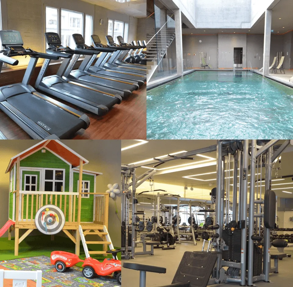 Trainingsbereich · well come Fit St. Gallen Einstein