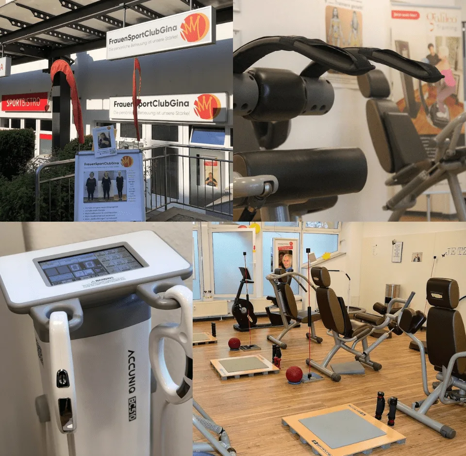 Trainingsbereich · FrauenSportClubGina