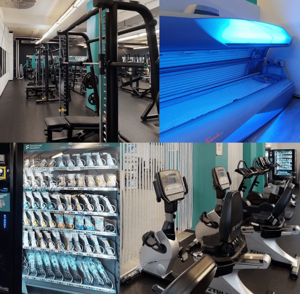 Trainingsbereich · PureGym Basel St. Johann