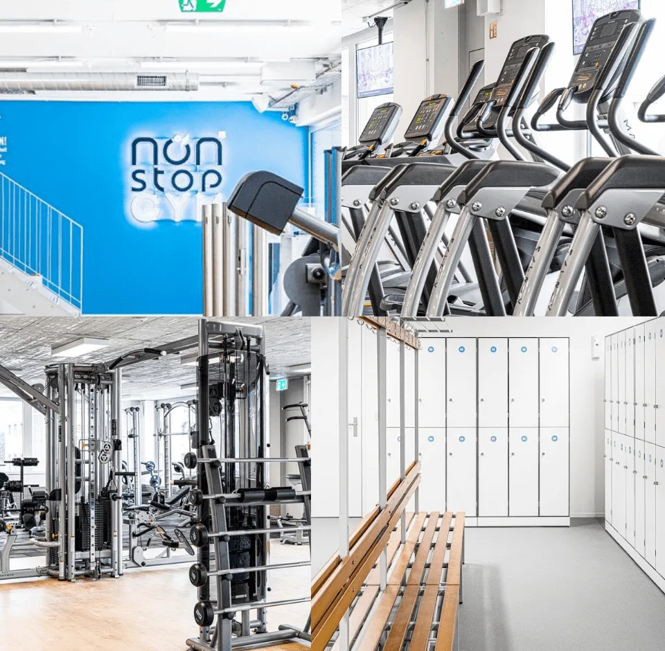 Trainingsbereich · NonStop Gym Viadukt