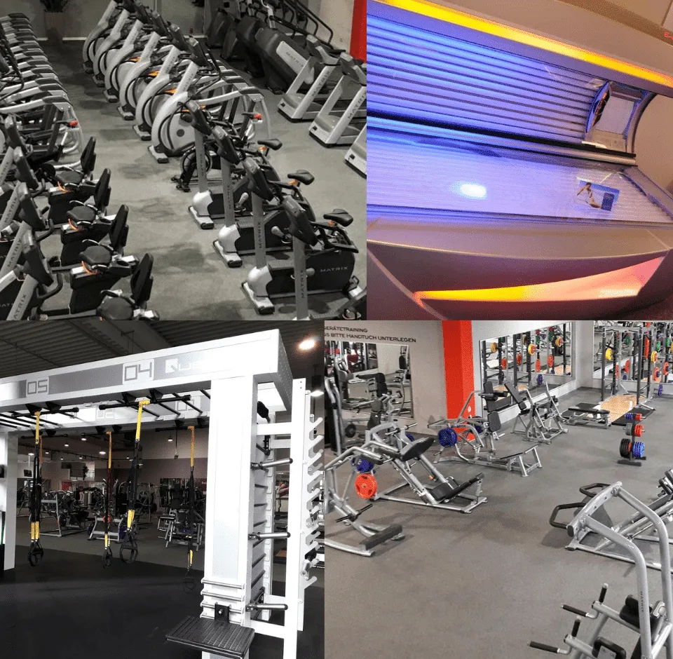 Trainingsbereich · Clever Fit Fitnessstudio Münster