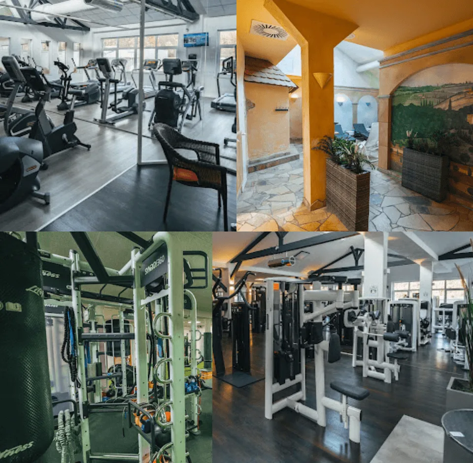 Trainingsbereich · J JUST MORE wellcome