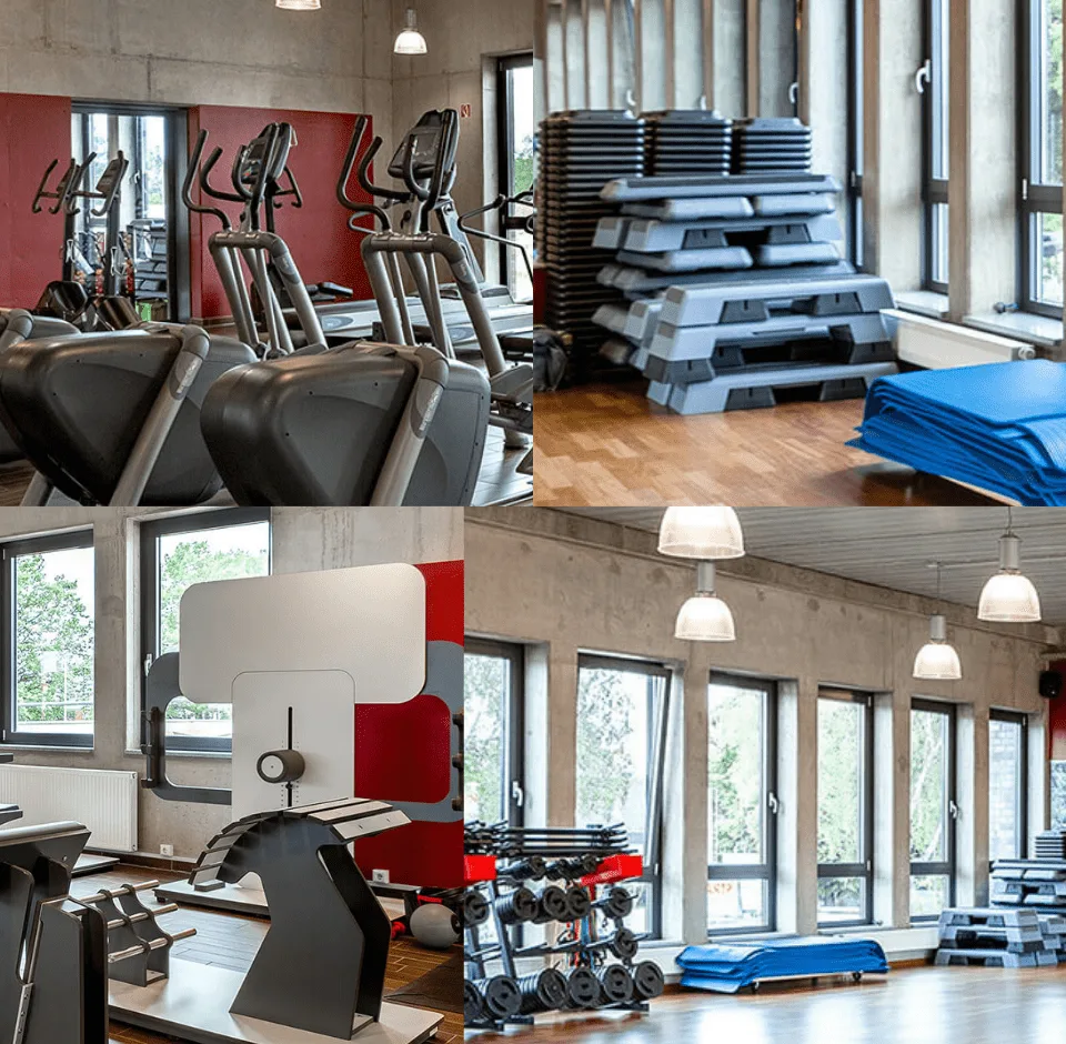 Trainingsbereich · Donna’s Frauenfitness