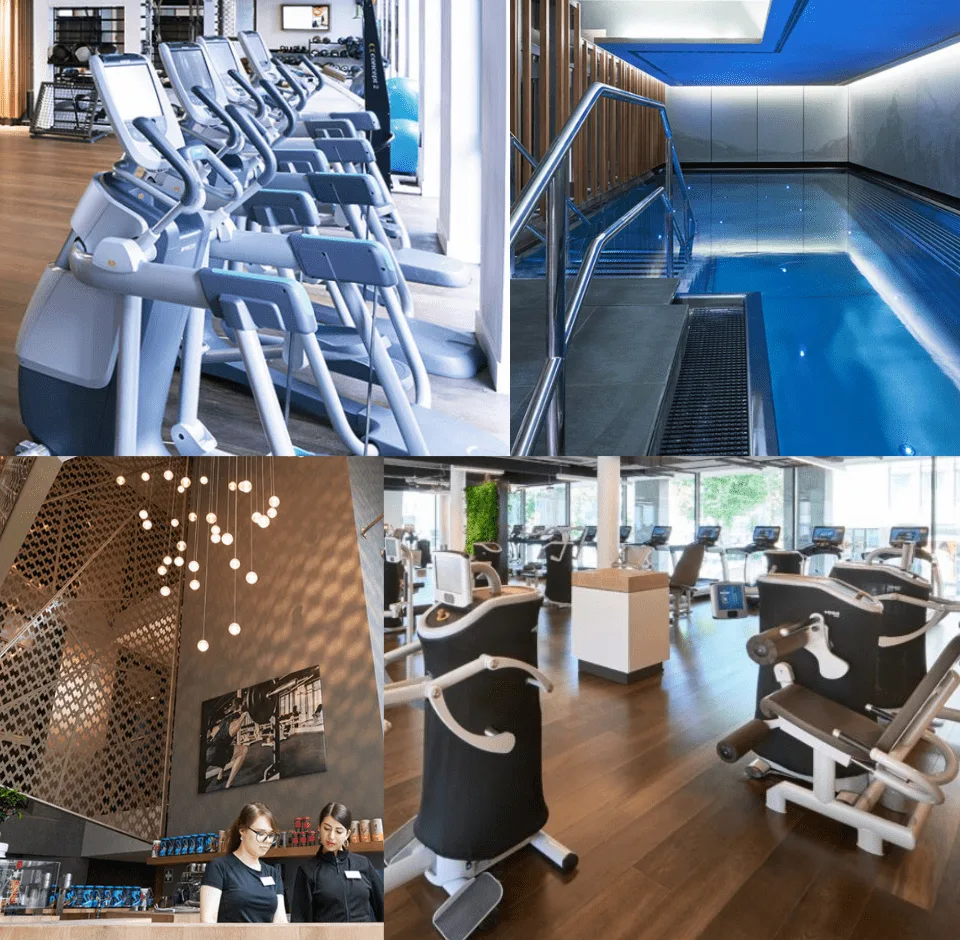 Trainingsbereich · ELEMENTS Eschenheimer Turm Frankfurt
