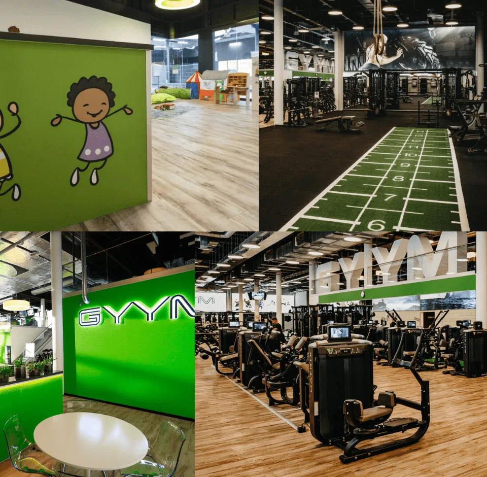 Trainingsbereich · GYYM Basel