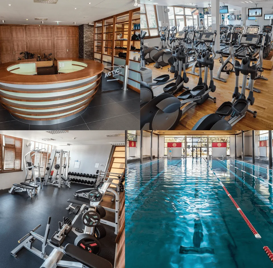 Trainingsbereich · Actic Fitness im Asia Spa Leoben