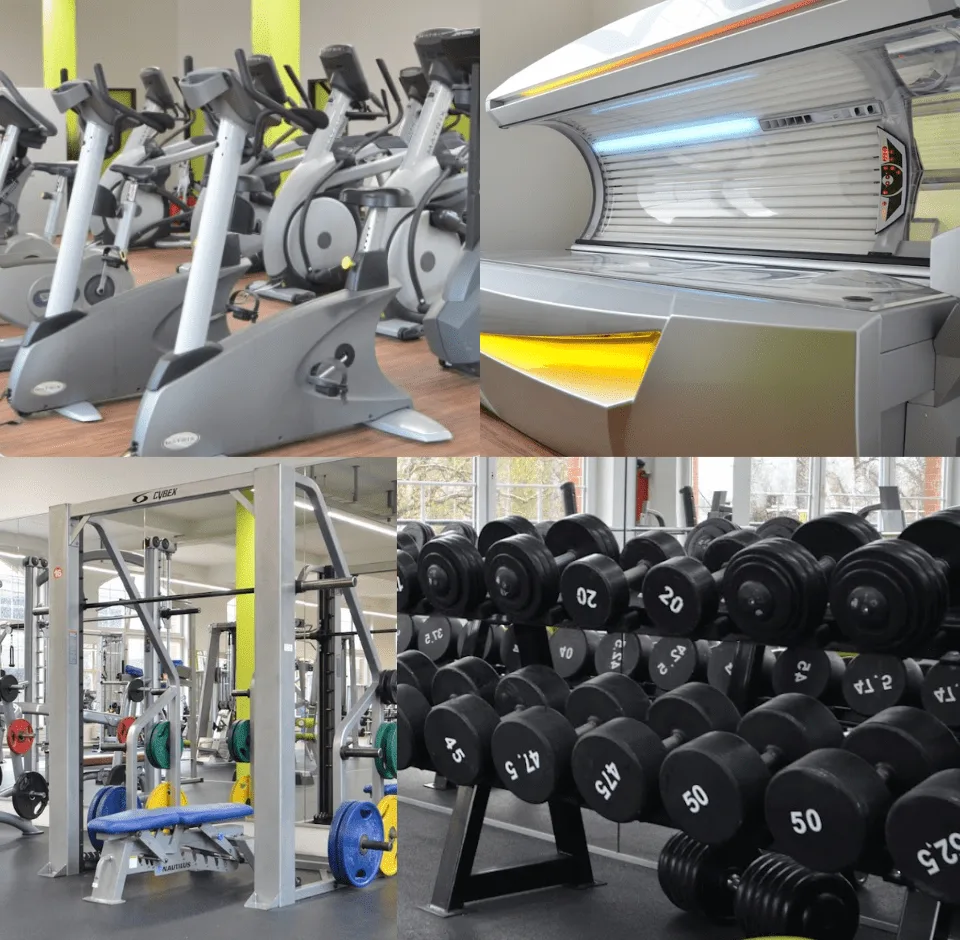 Trainingsbereich · well come Fit St. Gallen West