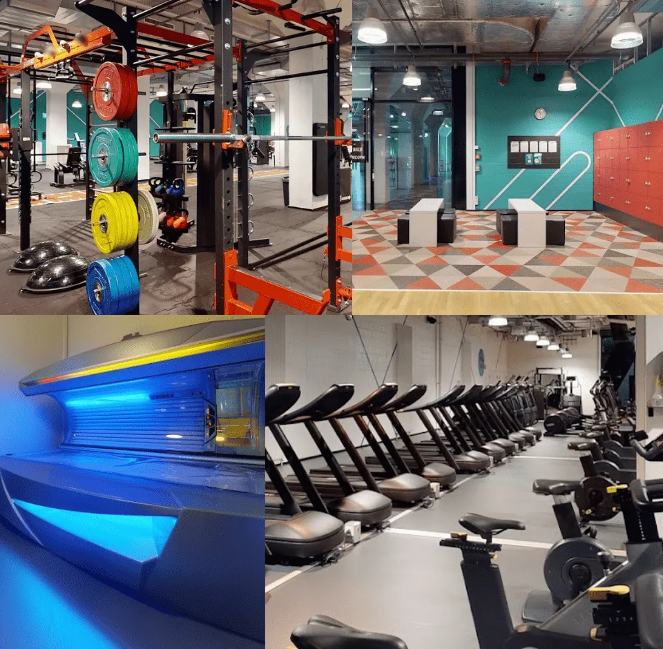 Trainingsbereich · PureGym Basel Markthalle