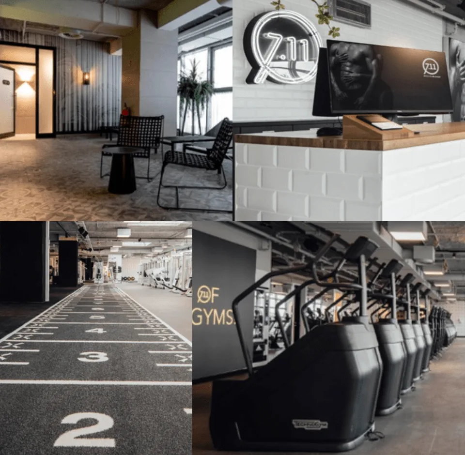 Trainingsbereich · FITSEVENELEVEN Niederrad Black+
