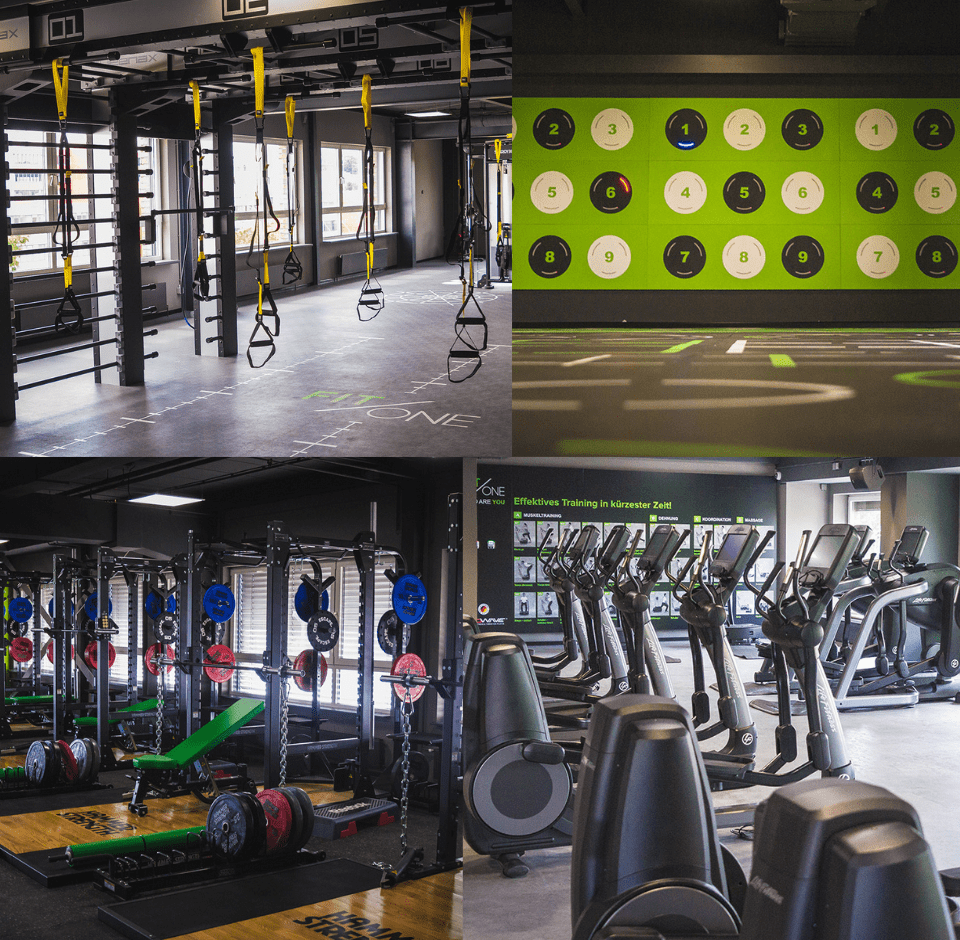 Trainingsbereich · FIT/ONE Hamburg Bahrenfeld
