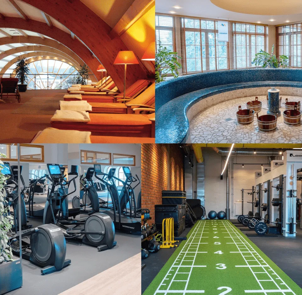 Training area · Meridian Spa und Fitness Hamburg Wandsbek