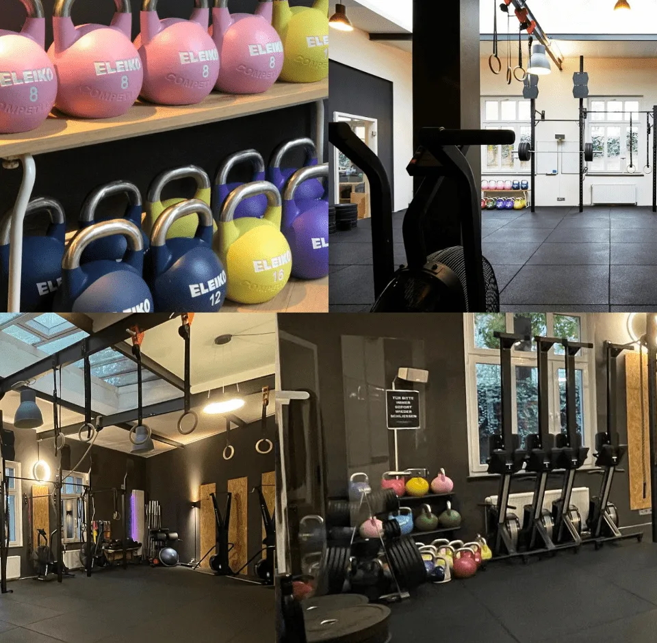 Training area · CrossFit Trainingsraum
