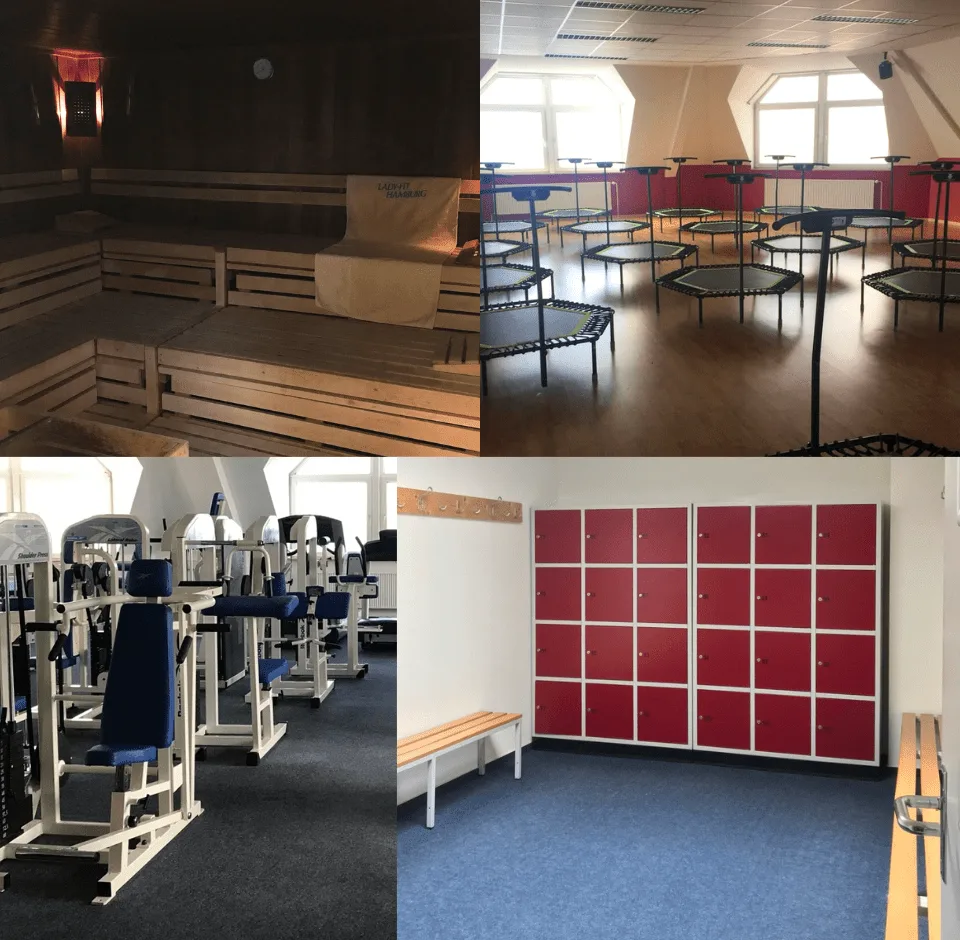 Training area · Lady-Fit Hamburg Fitness Center