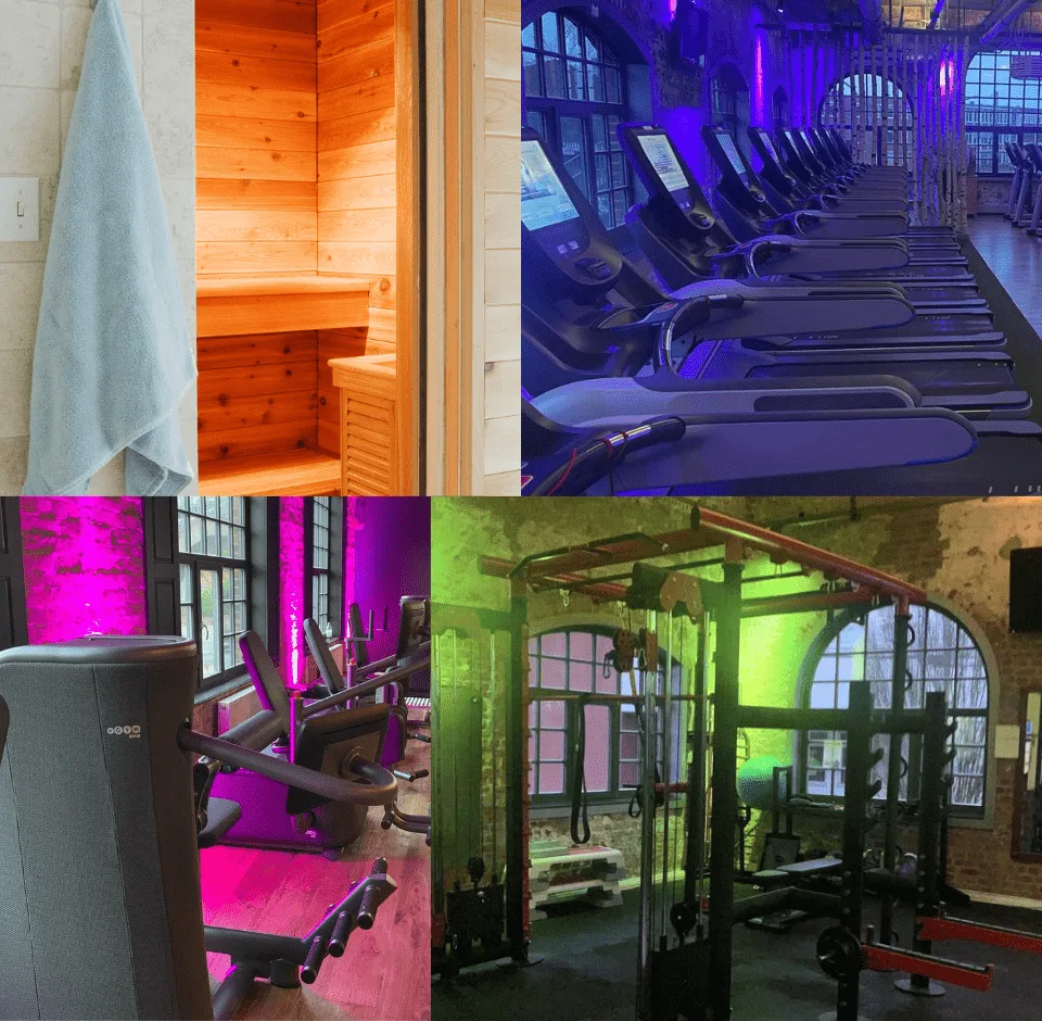 Training area · Fitness Lounge Ladies