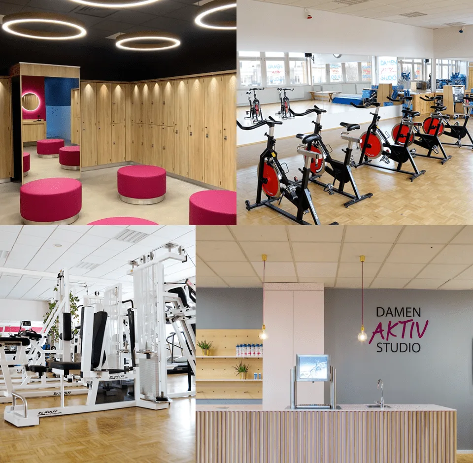 Trainingsbereich · Ladies Active Studio Bramfeld Hamburg