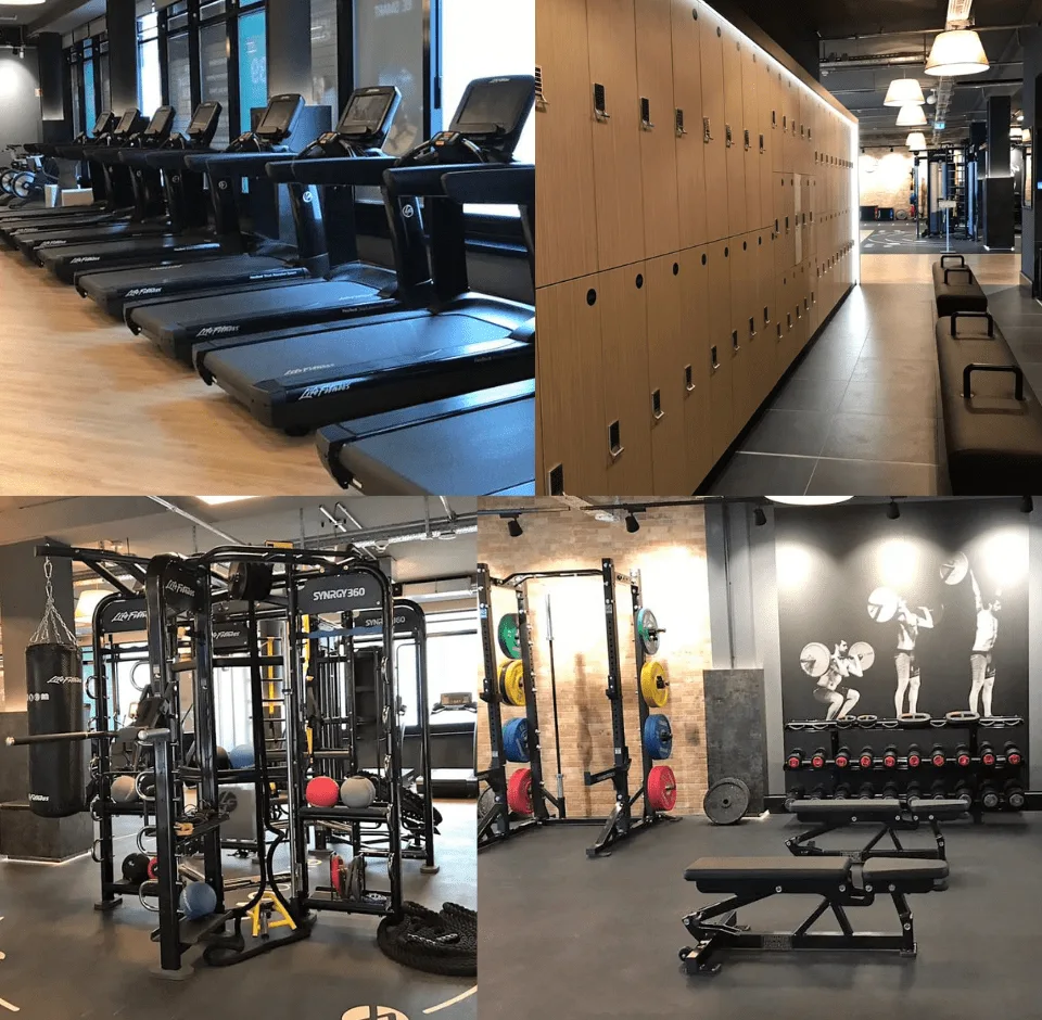 Trainingsbereich · EVO Fitness Hamburg Stadthausbrücke