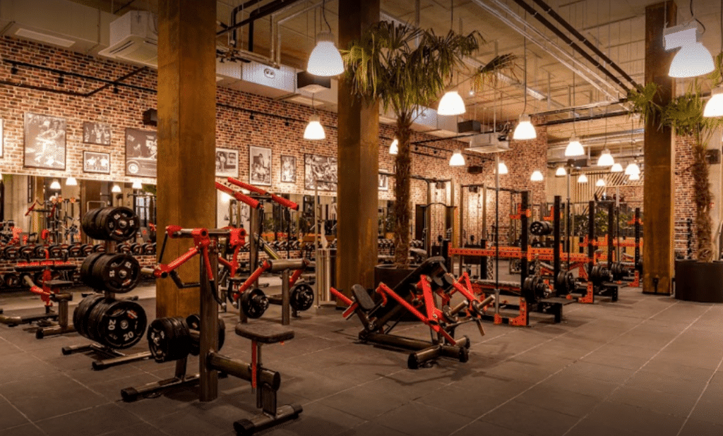 Trainingsbereich  | Quelle: Gold's Gym Fitnessstudio