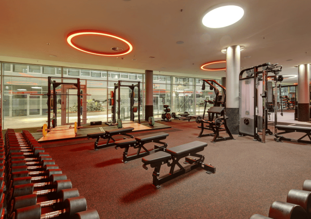 Trainingsbereich | Quelle: Fitness First Frankfurt Westend